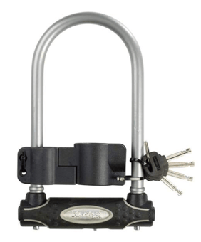 Master Lock U Bar Gold Sold Secure 280mm H x 110mm C x 13mm Dia Black SO HA00704