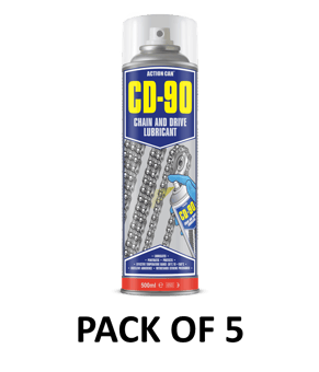 picture of Aerosol - CD-90 Chain and Drive Spray - 500ml - Pack of 5 - [AT-1797X5] - (AMZPK)