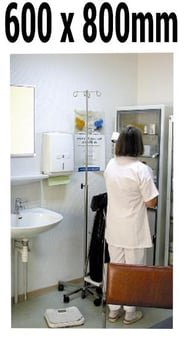 picture of FLAT SHATTERPROOF MIRROR - 600 x 800mm - WITHOUT FRAME - Plexiglas 5mm - [VL-6800PLS]