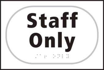 Picture of Spectrum Staff Only - Taktyle 225 x 150mm - SCXO-CI-TK2655BKWH