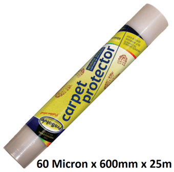 picture of ProSolve Carpet Protector - Reverse Wound - 60 Micron x 600mm x 25m - [PV-CPRW60/610/25S]