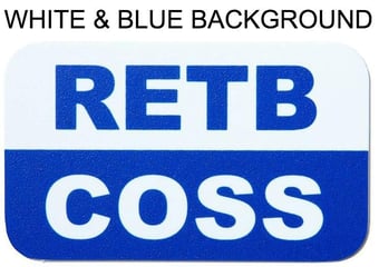 Picture of RETB/COSS Combination Insert Card for Professional Armbands - [IH-AB-RC] - (HP)