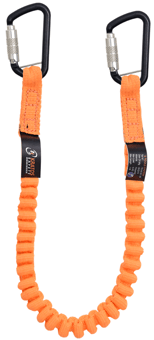 Picture of Kratos Stretch Tool Lanyard With 2 Integrated Steel Karabiners - [KR-TS9000106]