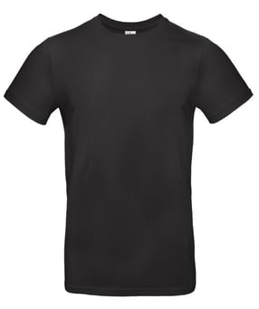 picture of B&C E190 Men's Short Sleeve T-Shirt Black - RLW-BA220BLAC