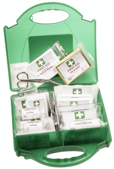 picture of Portwest - FA10 - Workplace First Aid Kit 25 - Green - BS8599-1 - [PW-FA10GNR]