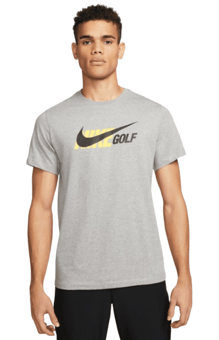 picture of Nike Men's Crew Neck Golf Tee Dark Grey Heather - BT-DZ2643-DGH