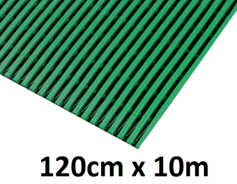 picture of Interflex Splash Multi-Use Anti-Slip Mat Green - 120cm x 10m Roll - [BLD-IF4733GN]
