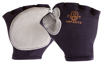 picture of Impacto 502-10 Suede Tool Grip Fingerless Glove With Web Pad - Pair - IM-502-10 - (LP)