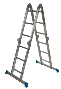picture of Silverline Multipurpose Ladder with Platform 3.6m 12-Tread - [SI-953474]