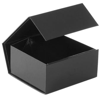 Picture of Branded With Your Logo - Magnetic Gift Boxes - Black Colour - 375x265x65mm - [IH-RJ-BP375BLACK] - (HP)