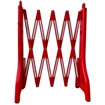 Picture of Way4Now - Red White - Plastic Expandable Barrier - Box Deal 4 Pieces - [IH-SHUEEB16R] - (HP)