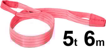 Picture of LashKing - Polyester Webbing Sling - 5t W.L.L - Length: 6mtr - EN11492-1:2000 - [GT-DWS5T6M]