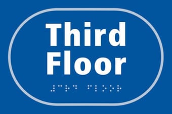 Picture of Third Floor - Taktyle (225 x 150mm)  - SCXO-CI-TK2256WHBL