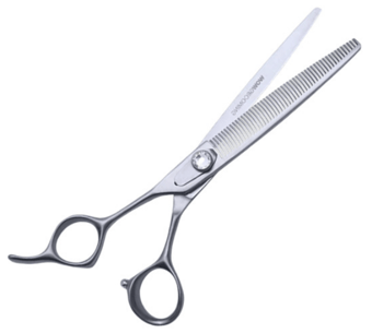picture of Wow Grooming Cutting Edge Thinners Professional Pet Scissor 7 Inch - [WG-GC7050V]