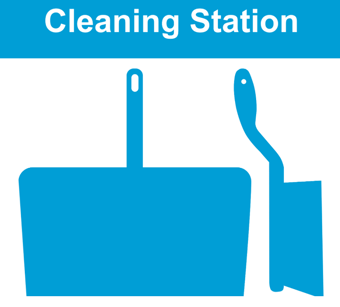 Picture of Spectrum Cleaning Station Board D - Blue - [SCXO-CI-SB-BD04-BLNS]