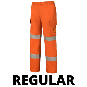 picture of Phoenix FR Comfort Arc Cargo Orange Trousers Regular - FU-TR233-000-026-REG - (DISC-R)