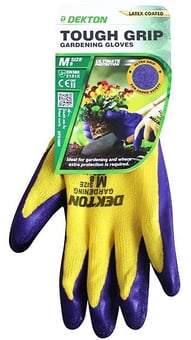 picture of Dekton Touch Grip Latex Coated Gardening Gloves - 8/Medium - [PD-DTG1020]