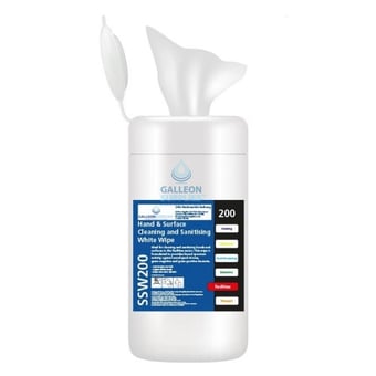 Picture of Anti Virus & Antibacterial Surface Disinfectant Wipes - 200 Wet Wipes Per Tub - 6 Tubs - [GU-SSW200]