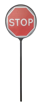 Picture of Stop/Go Lollipop Plastic Pole & Plastic Sign - [TNN-TN-SGPL]