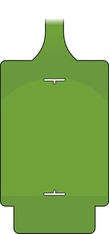 Picture of AssetTag Flex - Green (Pk 50 Blank) - [SCXO-CI-TGF-G50]
