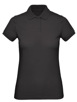 Picture of B&C Women's Organic Inspire Polo - Black - RLW-B260FBLAC