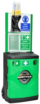 picture of Howler SafetyHub SafePost First Aid Point - Optional Earplug Dispenser - [HWL-SHG02]