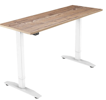 Picture of Yo-Yo DESK PRO 1 White Frame with Timber Desk Top - YYO-YD-PRO-1-W/1000600TIM