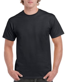 Picture of Gildan 2000 Black Ultra Cotton Adult T-Shirt - BT-2000-BLK
