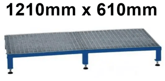 picture of Slingsby Adjustable Modular Work Platform - Blue - 1210mm - Adjustable Height 140-210mm - [SLB-434962] - (LP)