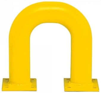 Picture of BLACK BULL Protection Guard - Indoor Use - (H)350 x (W)375mm - Yellow - [MV-195.15.621]