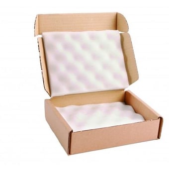 Picture of Medium Postal Box With Foam Inserts - 245x195x95mm - Single - [AK-56844]