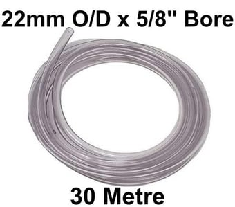 picture of Un-Reinforced PVC Hose - 22mm O/D x 30m - [HP-CP16/22]