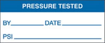 Picture of Quality Labels - Pressure Tested - 51 x 22mm (500 per Roll) - [AS-QC31]