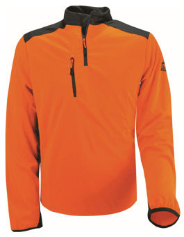 picture of Solidur TEML Coolmax Long Sleeve T-Shirt Orange - SEV-TEMLOR