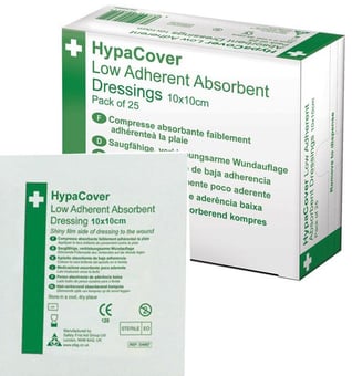 picture of Low Adherent Absorbent Sterile Dressings - Pack of 25 Individually Wrapped - [SA-D4958PK25]