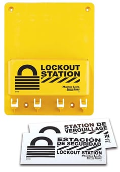 picture of Masterlock S1700 Compact Lockout Station - [MA-S1700]