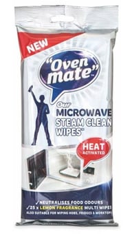 Picture of Oven Mate - Microwave Steam Clean Wipes - [RUS-OM10106-R]