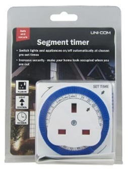picture of Segment Timer - 7cm High x 7.8cm Wide x 5.1cm Deep - [UM-55297] - (DISC-X)