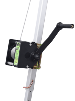 Picture of Kratos Argo Rescue and Work Winch - Stainless Steel Wire Rope - 20m - ATEX Approved - [KR-FA6000320S]