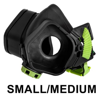 picture of Stealth A1P3, A2P3, ABEK1 Half Mask Respirator Only Without Filters - S/M - [STH-F14.1.001.GB.BX]