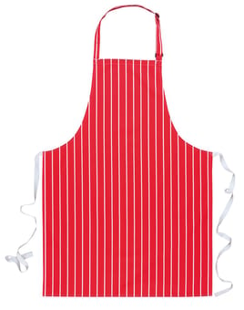 picture of Portwest Waterproof Bib Apron - Red - [PW-S849RER]