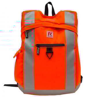 picture of Lode Hi-Vis Orange Rip-Clip Hydration Rucksack - 7.4L - [LDE-OTS-06-C]