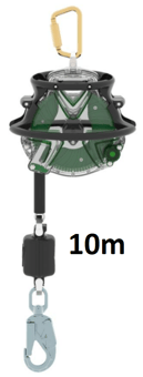 picture of MSA V-EDGE Self Retracting Lanyard Galvanized Cable 10m 30Ft - [MS-63410-00AEU]