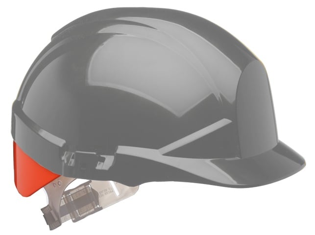 Centurion Reflex With Bright Orange Slip Ratchet Grey Safety Helmet - Vented - Slip Ratchet - [CE-S12EHVOA]