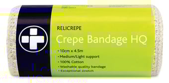 Picture of Relicrepe Crepe Bandage HQ - 10cm x 4m - 100% Cotton - [RL-804]