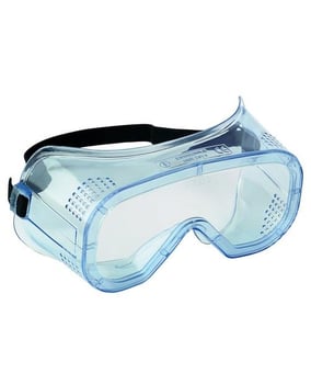 picture of Direct Vent Goggle - Clear - Polycarbonate Lens - [BR-FP01] - (DISC-R)