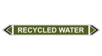 Picture of Flow Marker - Recycled Water - Green - Pack of 5 - [CI-13421]