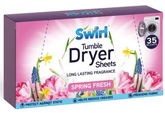 picture of Swirl Laundry Sheets Spring Fresh 35Pk - [ON5-SW1025]
