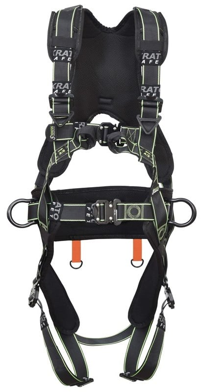 Kratos Harness Fly'in 2 - 4 Point Luxury Full Body Harness - L-XXL - [KR-FA1020102]