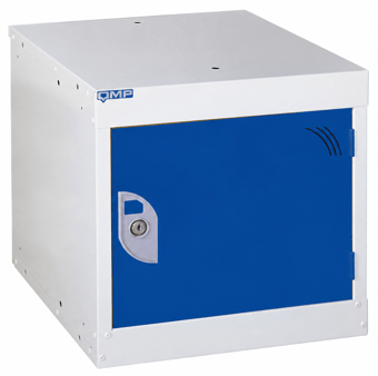 picture of QMP Cube Locker - Dark Blue Doors - 380H x 380W x 380D mm - [QM-UG383838ZBXX]